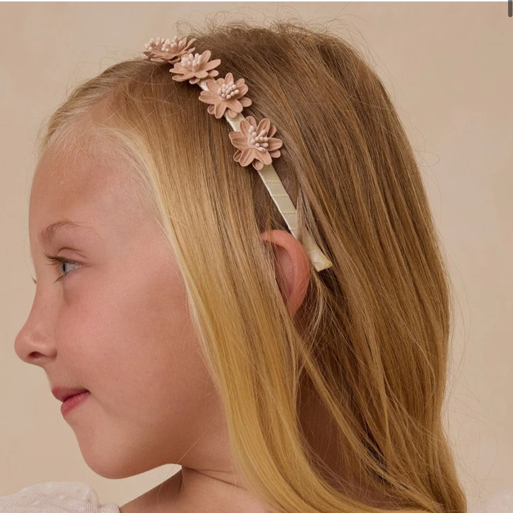 Noralee Blush floral headband